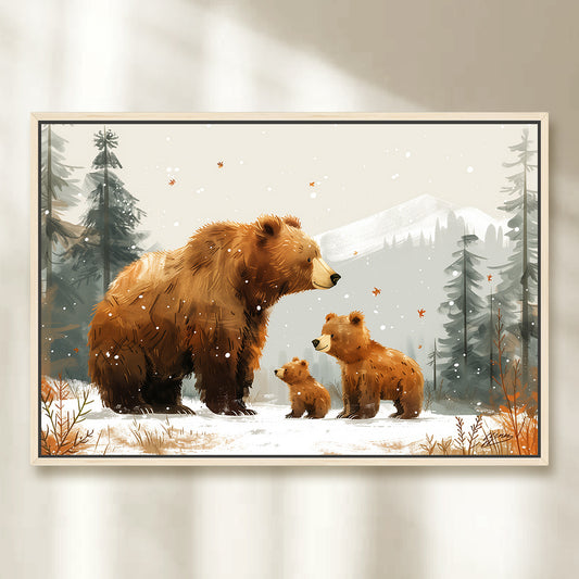Fuzzy Bear Family
